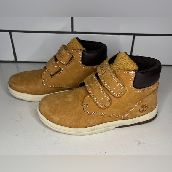 Timberland Toddler Toddle Tracks Hook-and-Loop Boot Size 11.5 LIKE NEW! - Picture 4 of 7